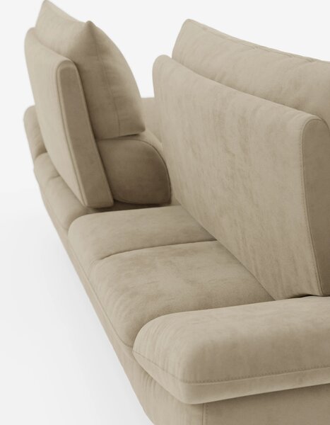 Eclipse Divano dal design moderno 2 e 3 posti con schienali traslanti