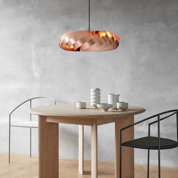 Tom Rossau Lampada a sospensione TR5, dimmerabile, Rame, Soggiorno / Sala da pranzo, Alluminio, Scandinavo, Lampada a sospensione