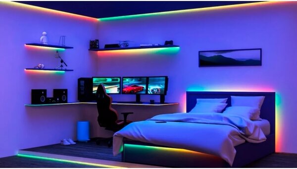 Philips - Striscia SMART STRIP LED RGBIC dimmerabile 20m LED/36W/230V 2700/6500K Wi-Fi