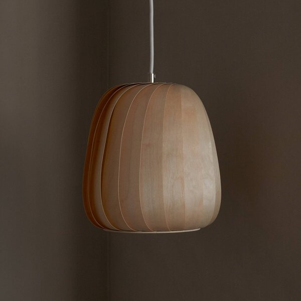 Tom Rossau Lampada a sospensione ST906, dimmerabile, Legno chiaro, Soggiorno / Sala da pranzo, Legno, Scandinavo, Lampada a sospensione