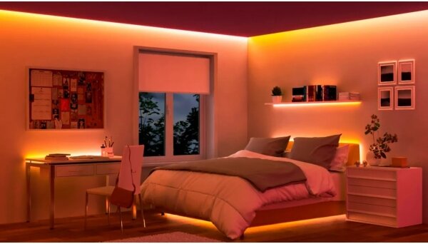 Philips - LED RGBIC Striscia dimmerabile SMART STRIP 4m LED/12W/230V 2700/6500K Wi-Fi