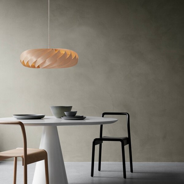 Tom Rossau Lampada a sospensione TR5, dimmerabile, Legno chiaro, Soggiorno / Sala da pranzo, Legno, Scandinavo, Lampada a sospensione