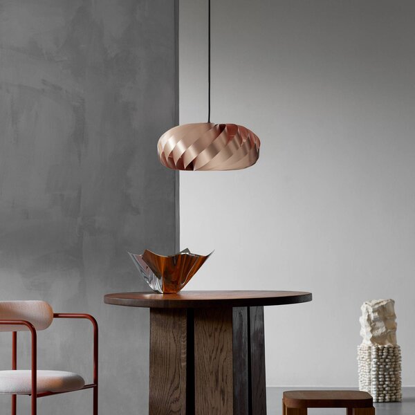 Tom Rossau Lampada a sospensione TR5, dimmerabile, Rame, Soggiorno / Sala da pranzo, Alluminio, Scandinavo, Lampada a sospensione