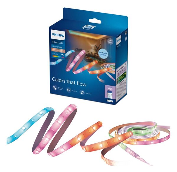 Philips - Striscia SMART STRIP LED RGBIC dimmerabile 20m LED/36W/230V 2700/6500K Wi-Fi