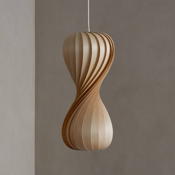 Tom Rossau Lampada a sospensione TR7, dimmerabile, Legno chiaro, Soggiorno / Sala da pranzo, Legno, Scandinavo, Lampada a sospensione