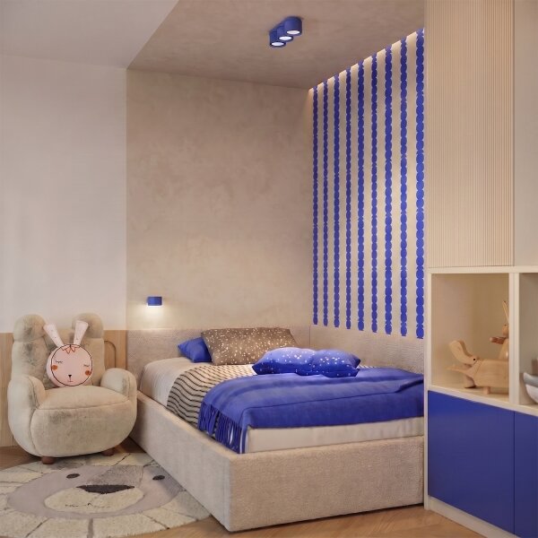 Sollux SL.2457 - Applique MODO 1xGX53/10W/230V blu