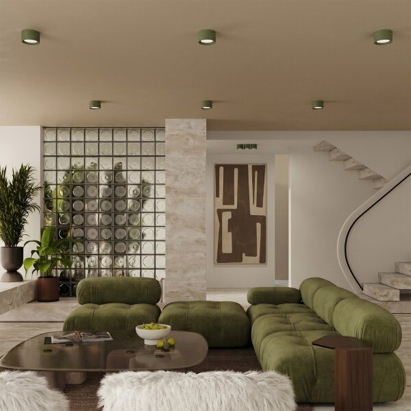 Sollux SL.2462 - Faretto MODO 1xGX53/10W/230V verde