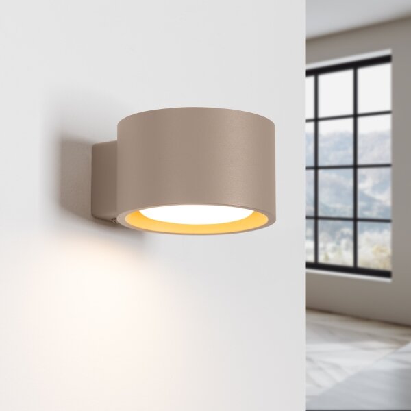 Sollux SL.2445 - Lampada da parete MODO 1xGX53/10W/230V taupe