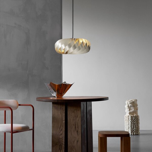 Tom Rossau Lampada a sospensione TR5, dimmerabile, Ottone / Oro, Soggiorno / Sala da pranzo, Alluminio, Scandinavo, Lampada a sospensione