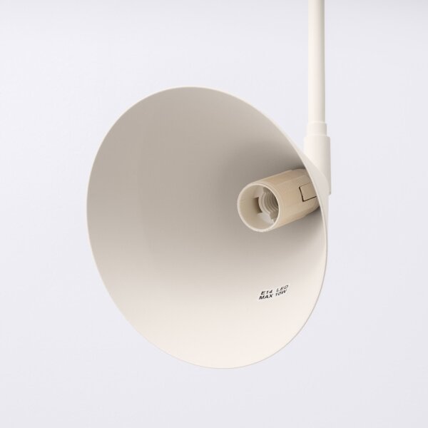 Sollux SL.2494 - Lampada da parete NOX 1xE14/10W/230V crema