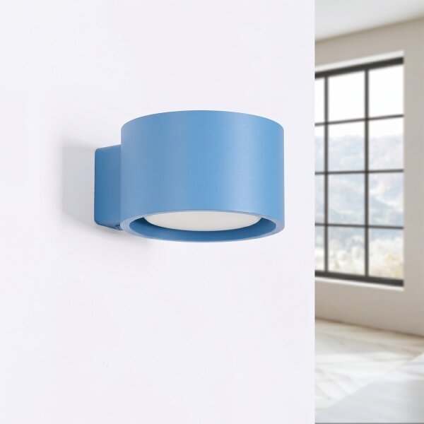 Sollux SL.2485 - Lampada da parete MODO 1xGX53/10W/230V blu