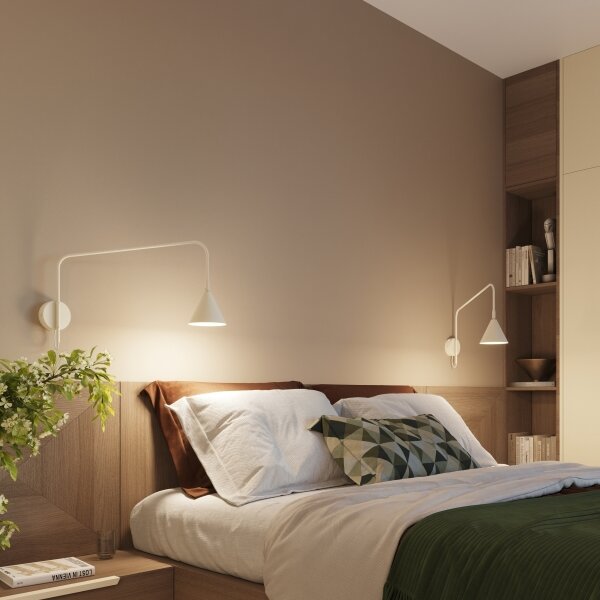 Sollux SL.2494 - Lampada da parete NOX 1xE14/10W/230V crema
