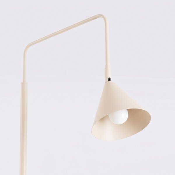 Sollux SL.2584 - Lampada da terra NOX 1xE14/10W/230V crema