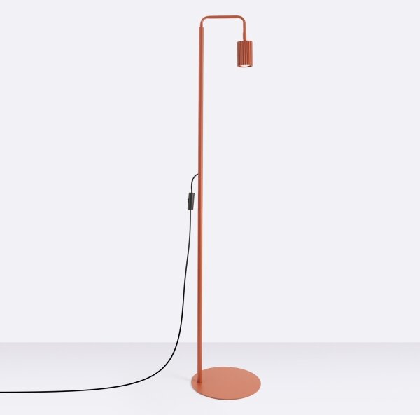 Sollux SL.2023 - Lampada da terra KARBON 1xGU10/10W/230V arancione