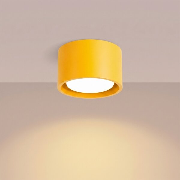 Sollux SL.2474 - Faretto orientabile MODO 1xGX53/10W/230V, giallo