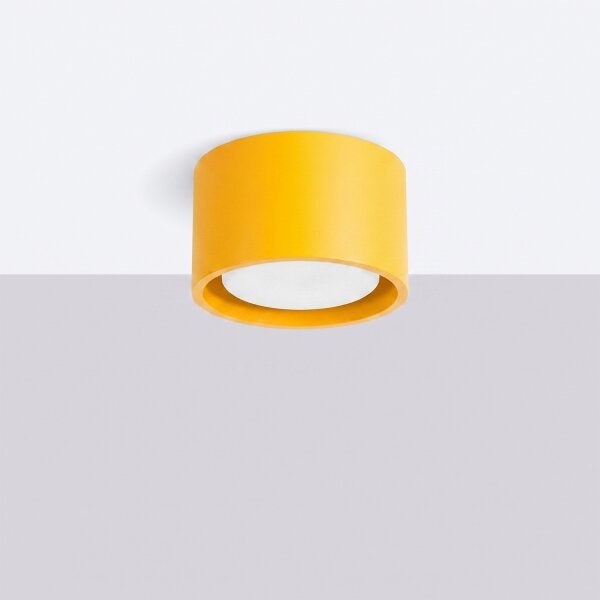 Sollux SL.2474 - Faretto orientabile MODO 1xGX53/10W/230V, giallo