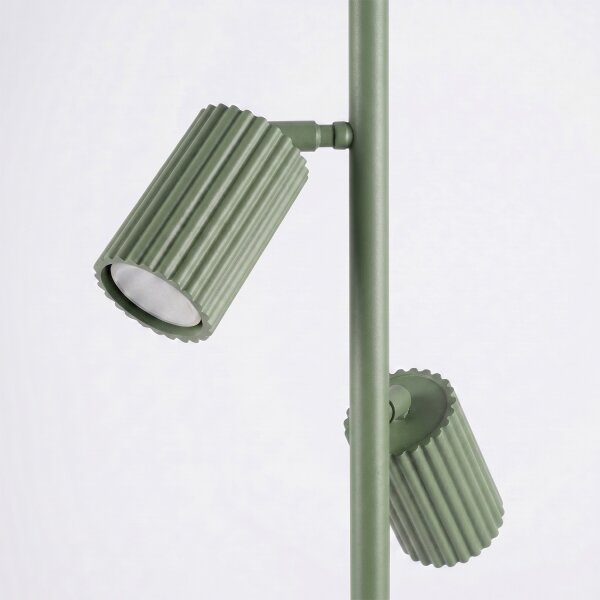 Sollux SL.2026 - Piantana KARBON 3xGU10/10W/230V verde