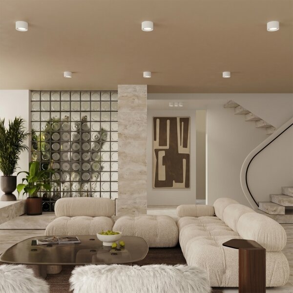 Sollux SL.2434 - Faretto MODO 1xGX53/10W/230V bianco
