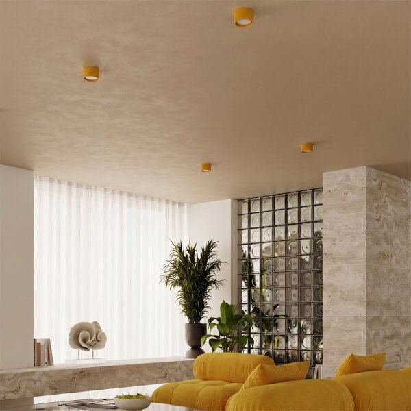 Sollux SL.2474 - Faretto orientabile MODO 1xGX53/10W/230V, giallo