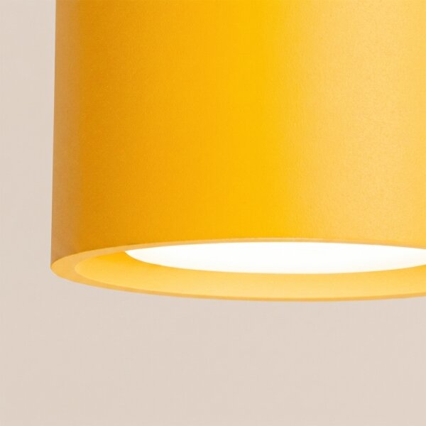 Sollux SL.2474 - Faretto orientabile MODO 1xGX53/10W/230V, giallo