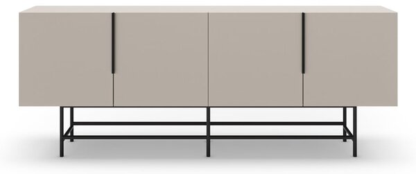 Cassettiera bassa crema 200x77,5 cm Eldia - Marckeric