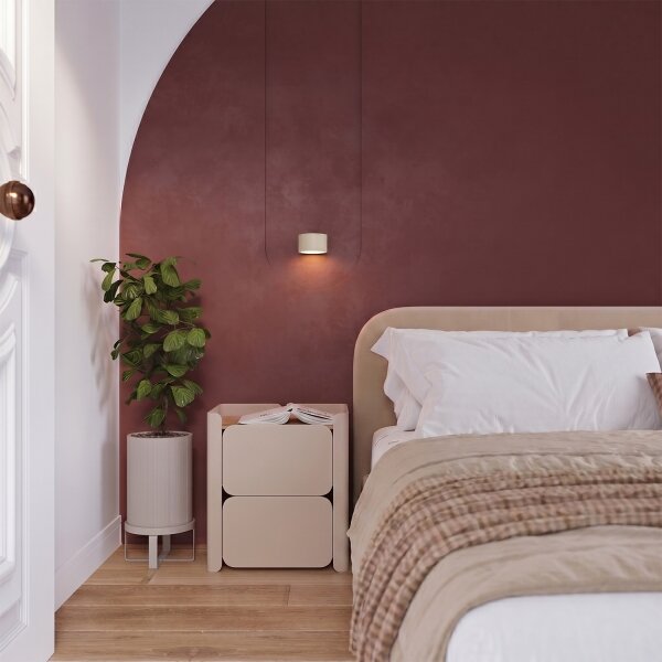Sollux SL.2441 - Applique da parete MODO 1xGX53/10W/230V colore crema