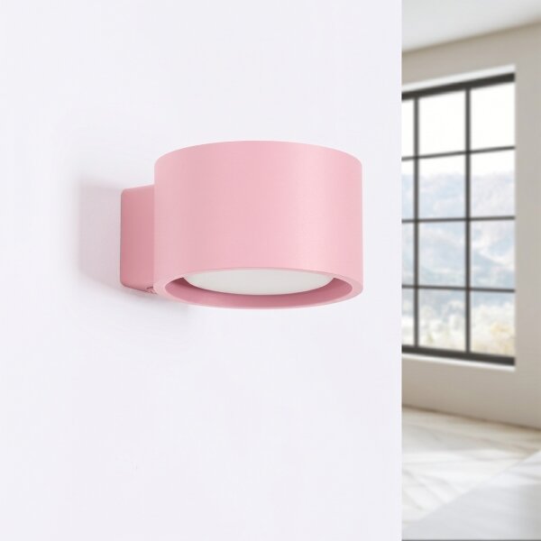 Sollux SL.2465 - Lampada da parete MODO 1xGX53/10W/230V rosa