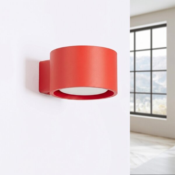 Sollux SL.2477 - Lampada da parete MODO 1xGX53/10W/230V rossa