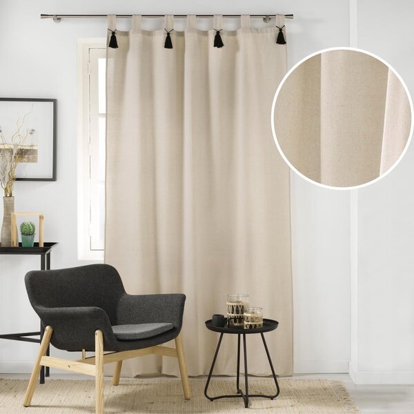 Tenda di colore naturale 140x240 cm Cyrine – douceur d'intérieur