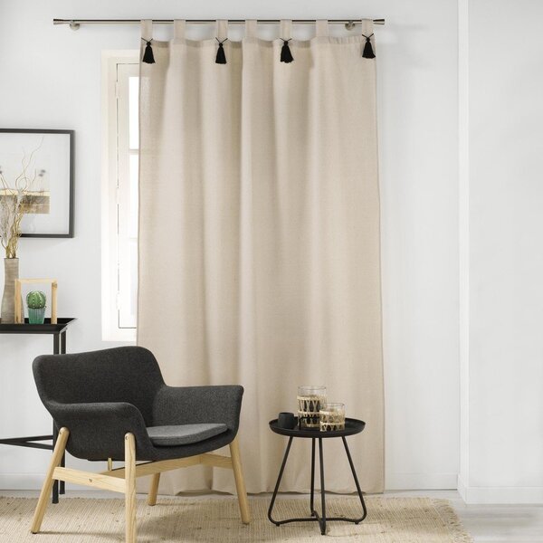 Tenda di colore naturale 140x240 cm Cyrine – douceur d'intérieur