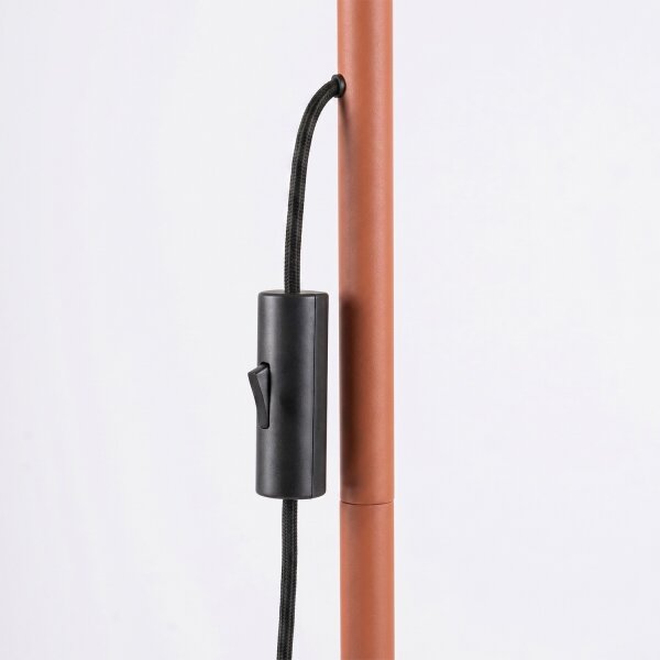 Sollux SL.2024 - Lampada da terra KARBON 3xGU10/10W/230V arancione