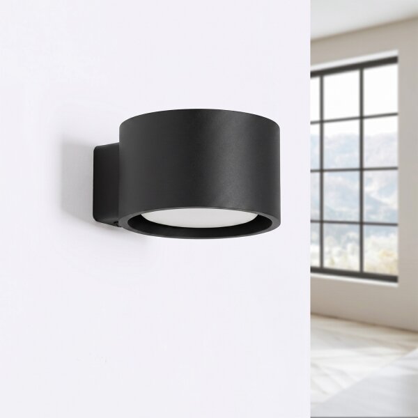 Sollux SL.2437 - Lampada da parete MODO 1xGX53/10W/230V nera