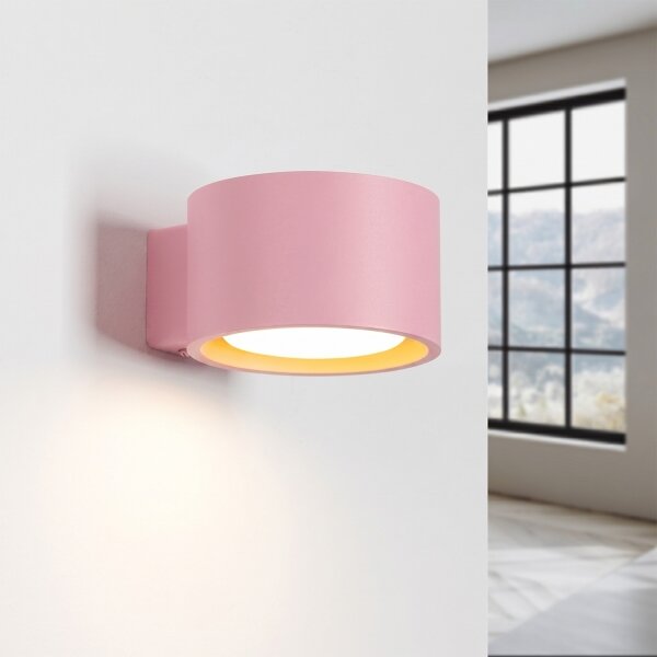 Sollux SL.2465 - Lampada da parete MODO 1xGX53/10W/230V rosa
