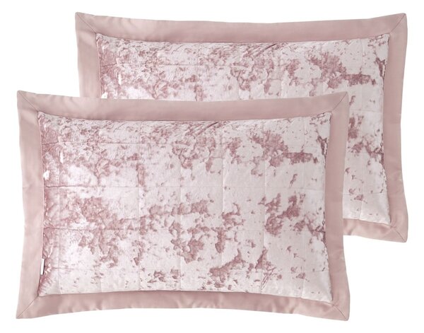 Federe per cuscino in set in velluto 2 pz 50x75 cm Crushed Velvet – Catherine Lansfield