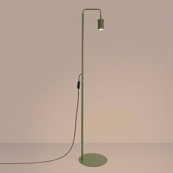 Sollux SL.2025 - Lampada da terra KARBON 1xGU10/10W/230V verde
