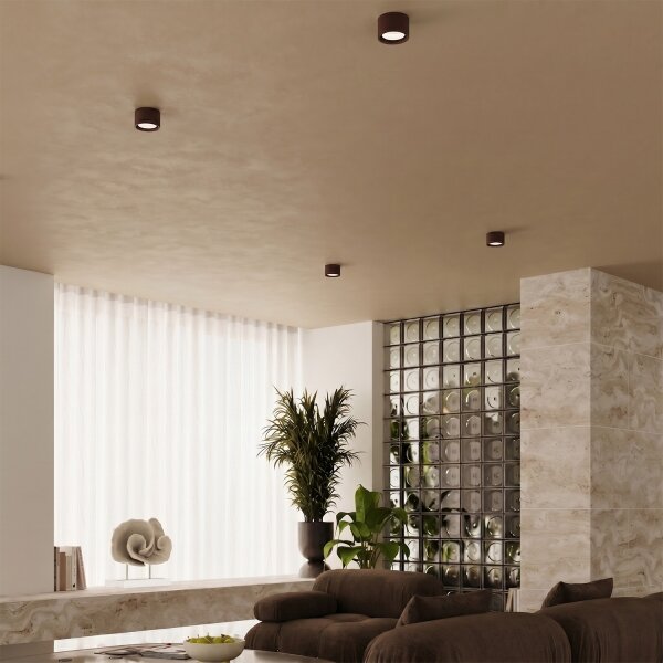 Sollux SL.2482 - Faretto MODO 1xGX53/10W/230V marrone