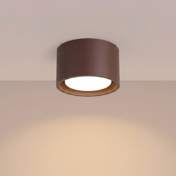Sollux SL.2482 - Faretto MODO 1xGX53/10W/230V marrone