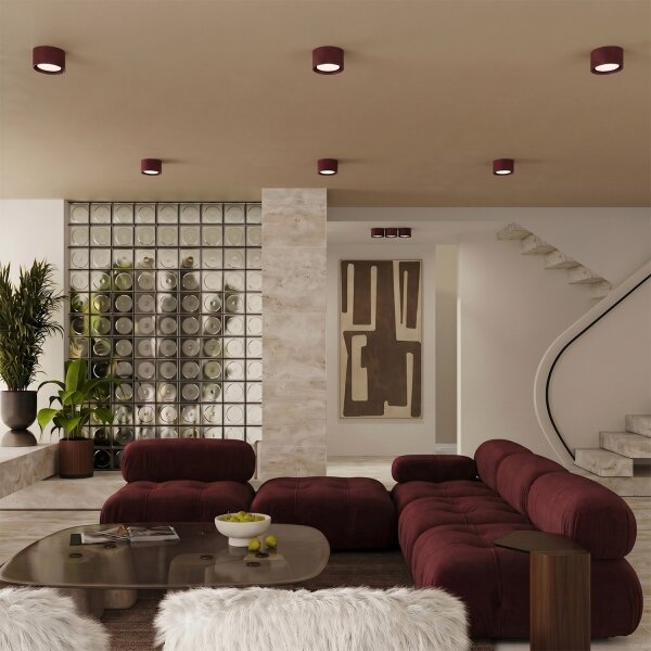 Sollux SL.2454 - Faretto MODO 1xGX53/10W/230V rosso