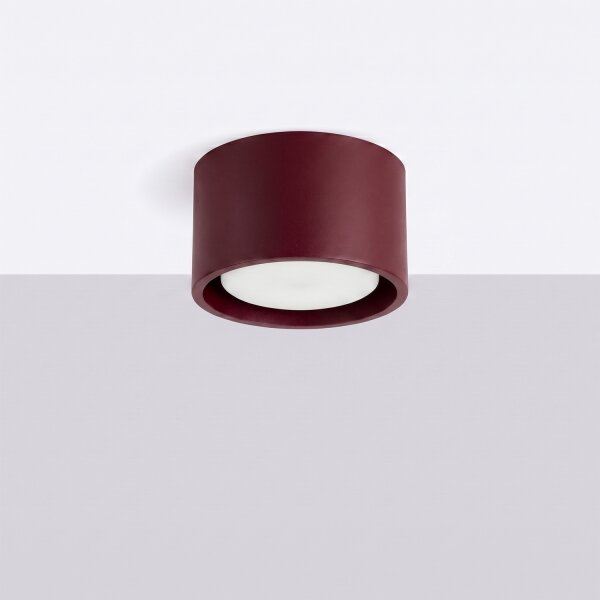 Sollux SL.2454 - Faretto MODO 1xGX53/10W/230V rosso
