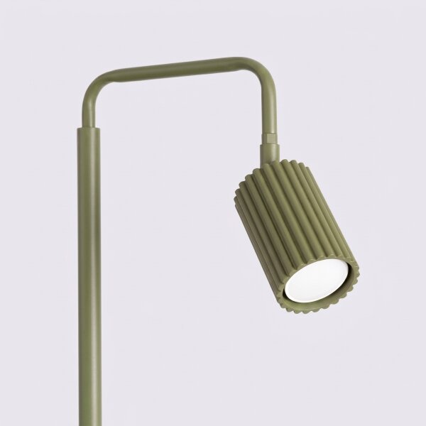 Sollux SL.2025 - Lampada da terra KARBON 1xGU10/10W/230V verde