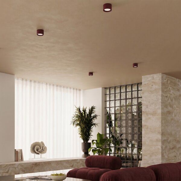 Sollux SL.2454 - Faretto MODO 1xGX53/10W/230V rosso