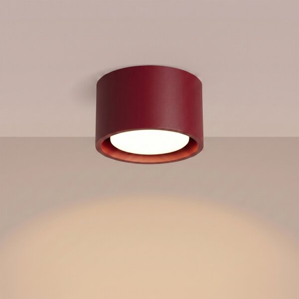 Sollux SL.2454 - Faretto MODO 1xGX53/10W/230V rosso