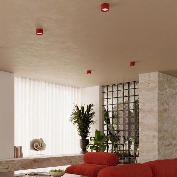 Sollux SL.2478 - Faretto MODO 1xGX53/10W/230V rosso