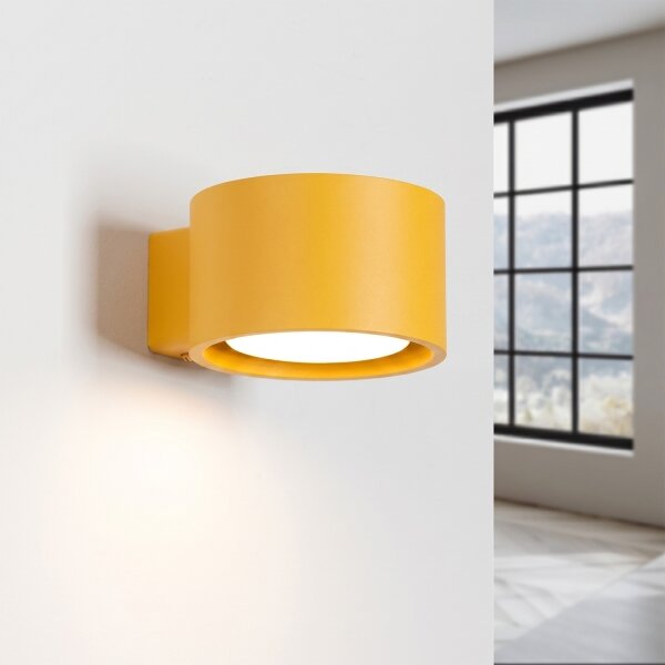 Sollux SL.2473 - Applique da parete MODO 1xGX53/10W/230V gialla