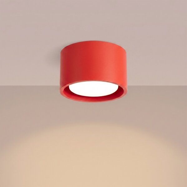 Sollux SL.2478 - Faretto MODO 1xGX53/10W/230V rosso