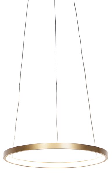 Lampada a sospensione moderna anello oro 40 cm LED - ANELLA