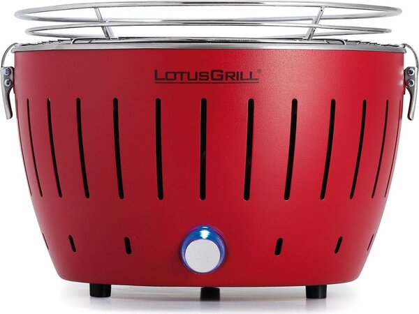 LotusGrill G280 G-RO-280 - Grill per barbecue - Carbone - Rosso fuoco