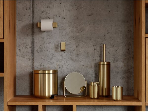 Cestino per la spazzatura color ottone in acciaio inox con pedale 4 l Ume Brass – Zone