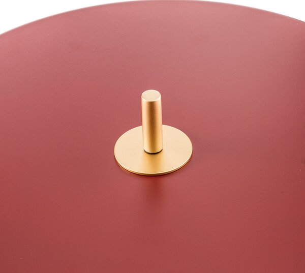 Lampada da terra UMAGE, Asteria Floor, dimmerabile, Rosso, Soggiorno, Metallo, Design