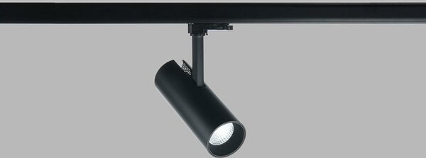 Faretto LED2 MATRIX 2 CRI90 per sistema a binario 3F ECO TRACK, variante: MATRIX 2, nero, 3000 K, 20 W, 1850 lm